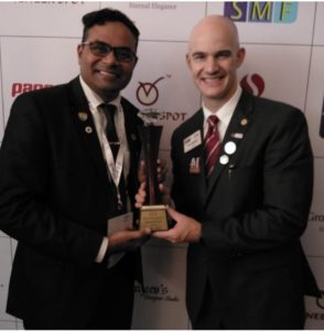 Best training Director Award BNI Raipur Region in Mumbai